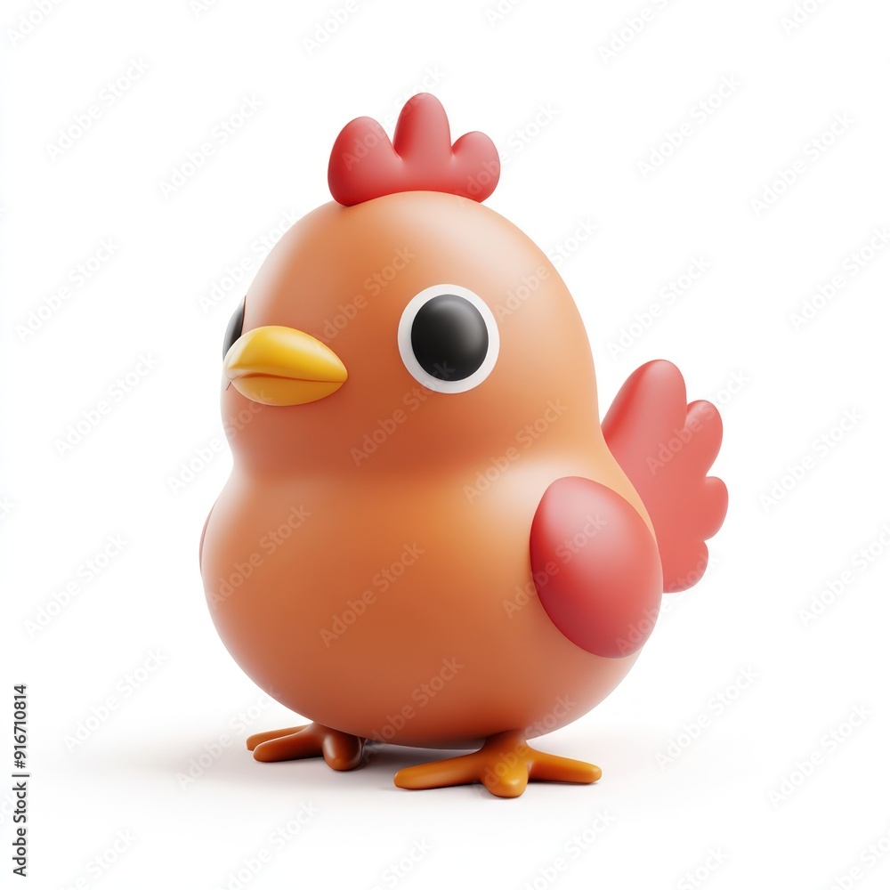 Cute Cartoon Chicken Cute Cartoon Chicken