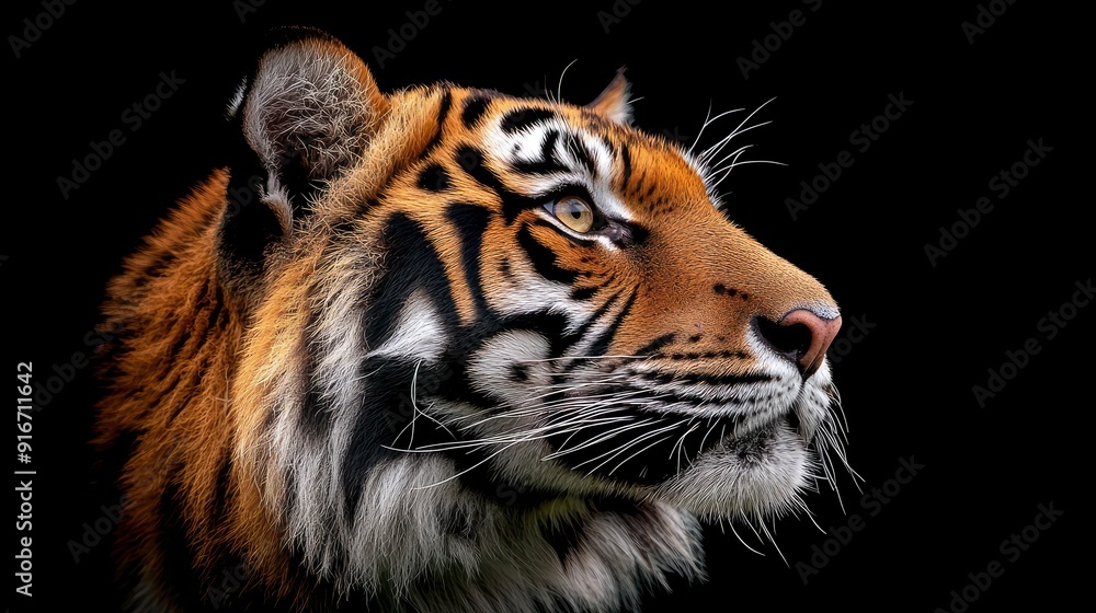 Tiger Background, Fierce And Bold Tiger Background, Fierce And Bold