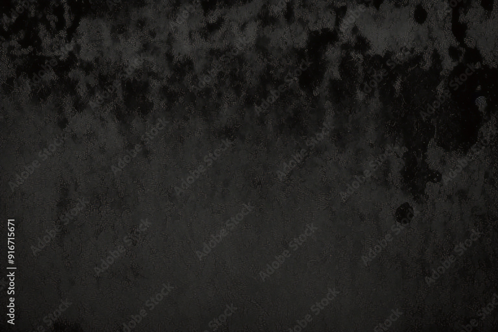 Fototapeta premium Textura de pared negra abstracta para fondo de patrón. imagen panorámica amplia. Textura de pared negra fondo áspero piso de concreto oscuro o fondo antiguo grunge con negro