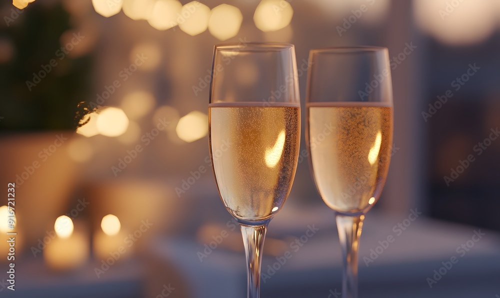 champagne at wedding party, Generative AI champagne at wedding party, Generative AI