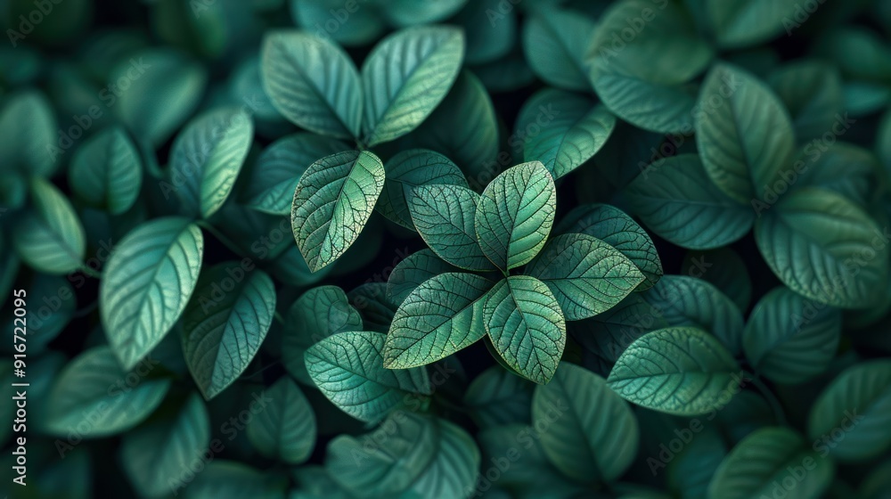 Plant leaves background Plant leaves background
