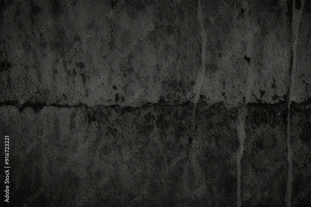 Obraz premium Abstrato fundo cinza escuro e preto com design 3D em camadas cortadas e espaço para texto