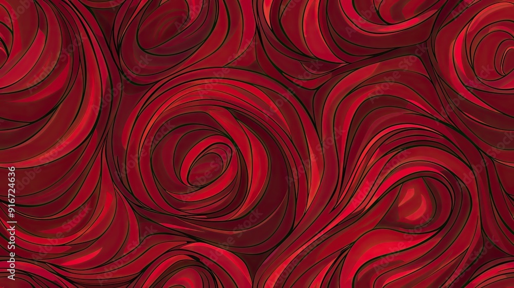 abstract pattern red rose flower decoration wallpaper nature seamless abstract pattern red rose flower decoration wallpaper nature seamless