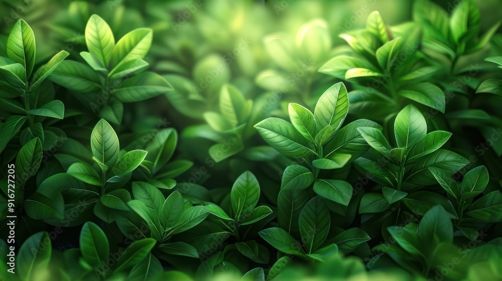 Plant leaves background Plant leaves background
