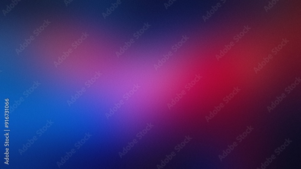 Fototapeta premium Abstract blue and red gradient background. This captivating abstract background features a smooth blend of blue and red hues, creating a mesmerizing and modern visual effect.