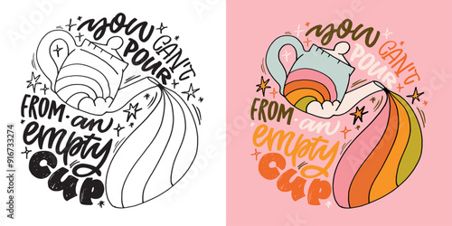 Cute trendy  hand drawn doodle lettering quote. Lettering for t-shirt design, mug print, bag print, clothes fashion. 100% hand drawn vector image.