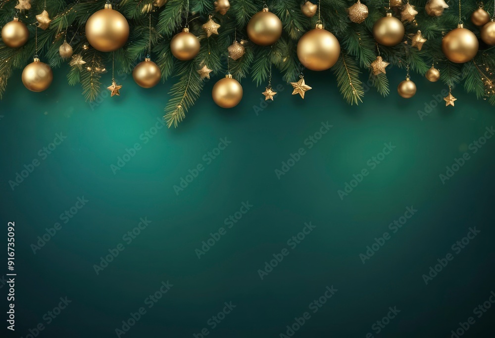 dark green blue golden christmas blur background, ai dark green blue golden christmas blur background, ai