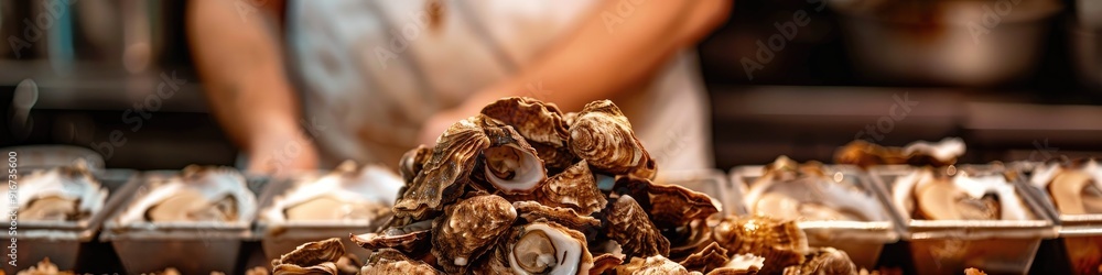 Fresh and Delectable Oyster Meat Perfectly Sweet Fresh and Delectable Oyster Meat Perfectly Sweet