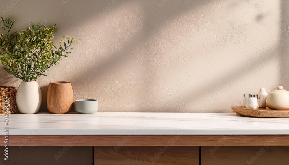 Simplicity at Its Best: Cozy Counter Mockup for Product Display Simplicity at Its Best: Cozy Counter Mockup for Product Display