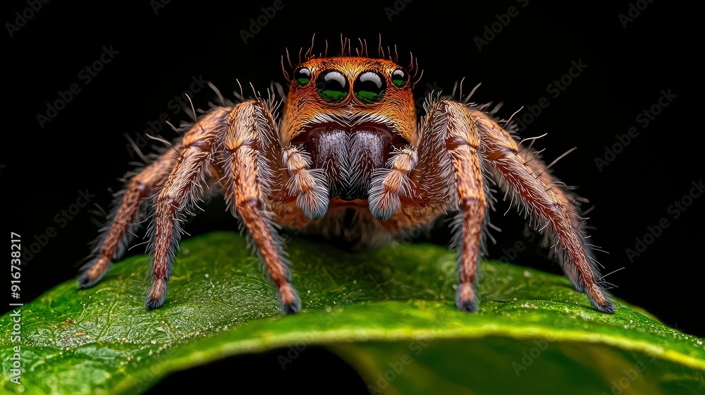 Large Arboreal Spider, Bird-Eating Fringed Ornamental Large Arboreal Spider, Bird-Eating Fringed Ornamental