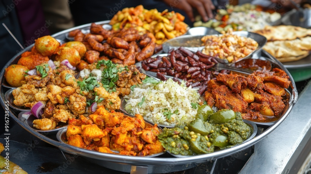 A Delicious Spread of Indian Cuisine A Delicious Spread of Indian Cuisine