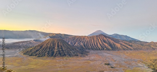 panorama of the mountains