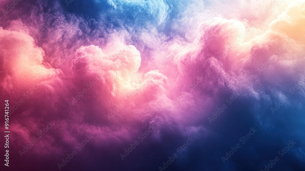Serene Gradient Transition from Deep Blue to Soft Pink with Subtle Texture Serene Gradient Transition from Deep Blue to Soft Pink with Subtle Texture