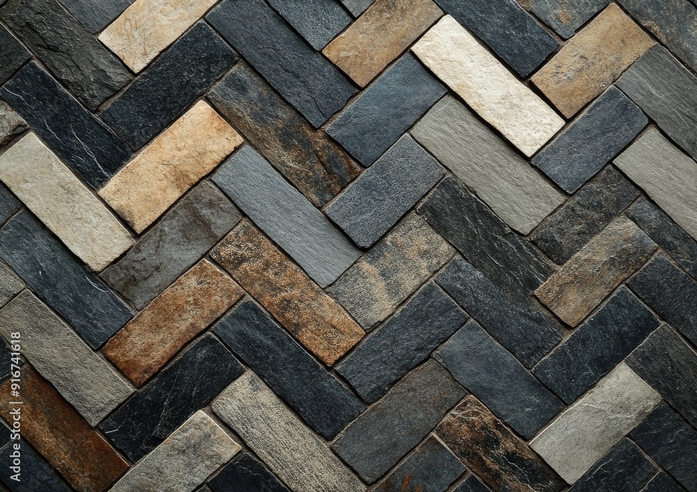 Timeless Elegance: Classic Herringbone Pattern in Traditional Colors Timeless Elegance: Classic Herringbone Pattern in Traditional Colors