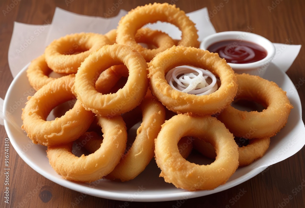 fresh fried onion rings, ai fresh fried onion rings, ai