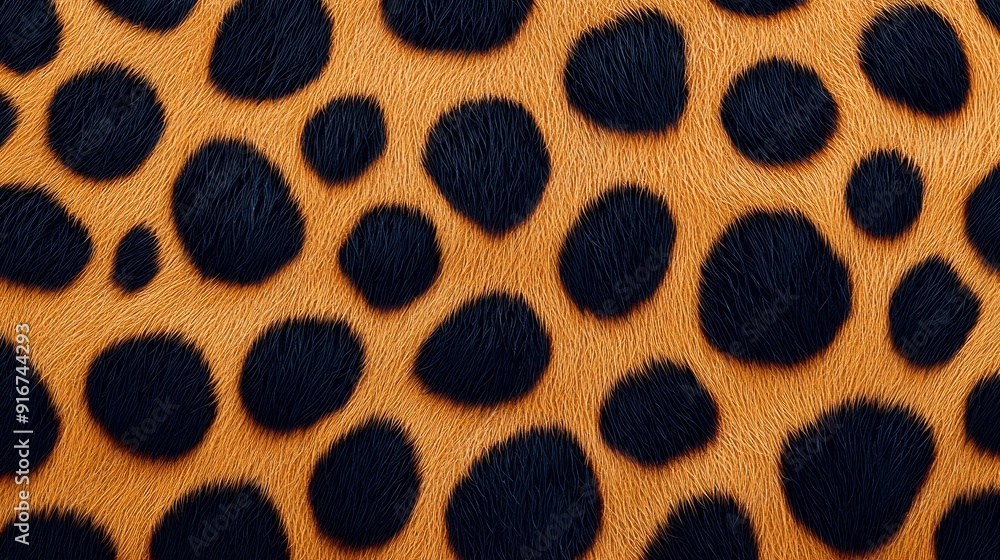 Fur Detail From A Living Leopard, Intricate Fur Detail From A Living Leopard, Intricate