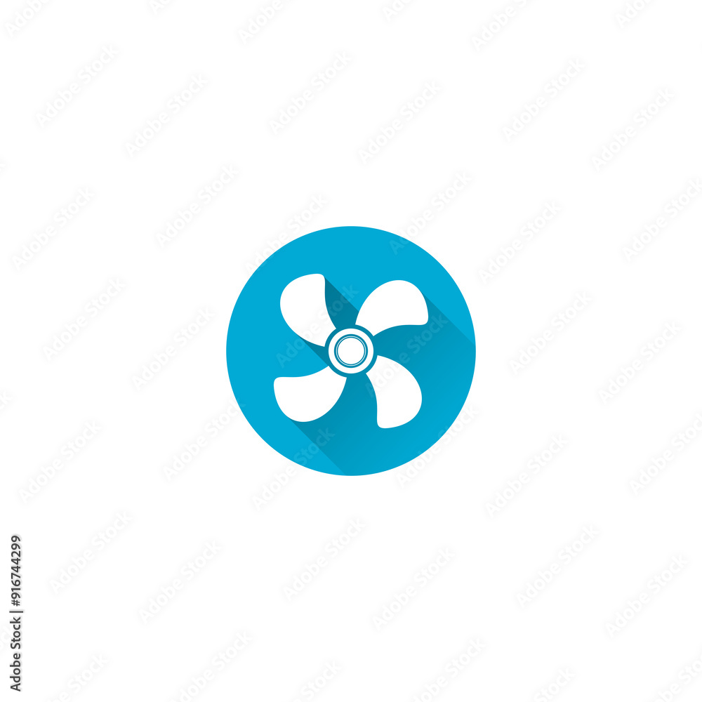 Fan icon isolated on transparent background Fan icon isolated on transparent background