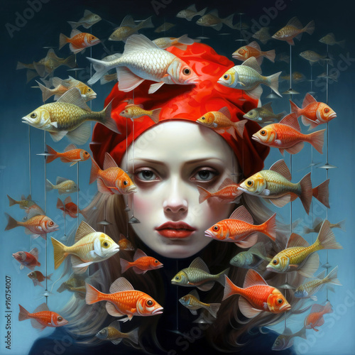 Portrait of a beautiful young woman7