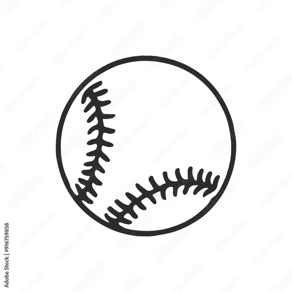 Baseball Silhouette Vector Art for Sports Design Baseball Silhouette Vector Art for Sports Design