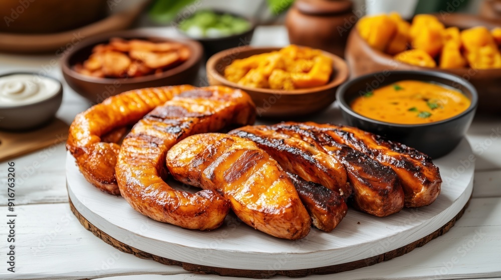 Churrasco - Traditional Brazilian food Churrasco - Traditional Brazilian food