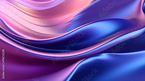 Pink to Purple fading Abstract Background, Waves