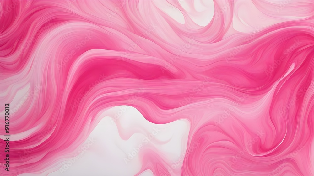 Fototapeta premium pink ink liquid background 