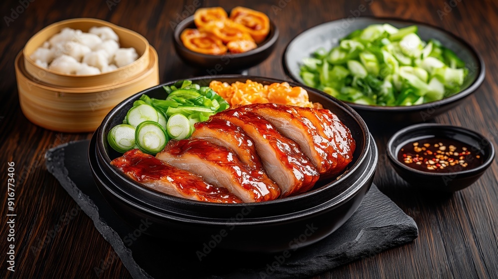 Char Siu - Traditional Chinese food Char Siu - Traditional Chinese food