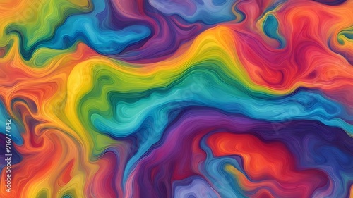 rainbow ink liquid background 