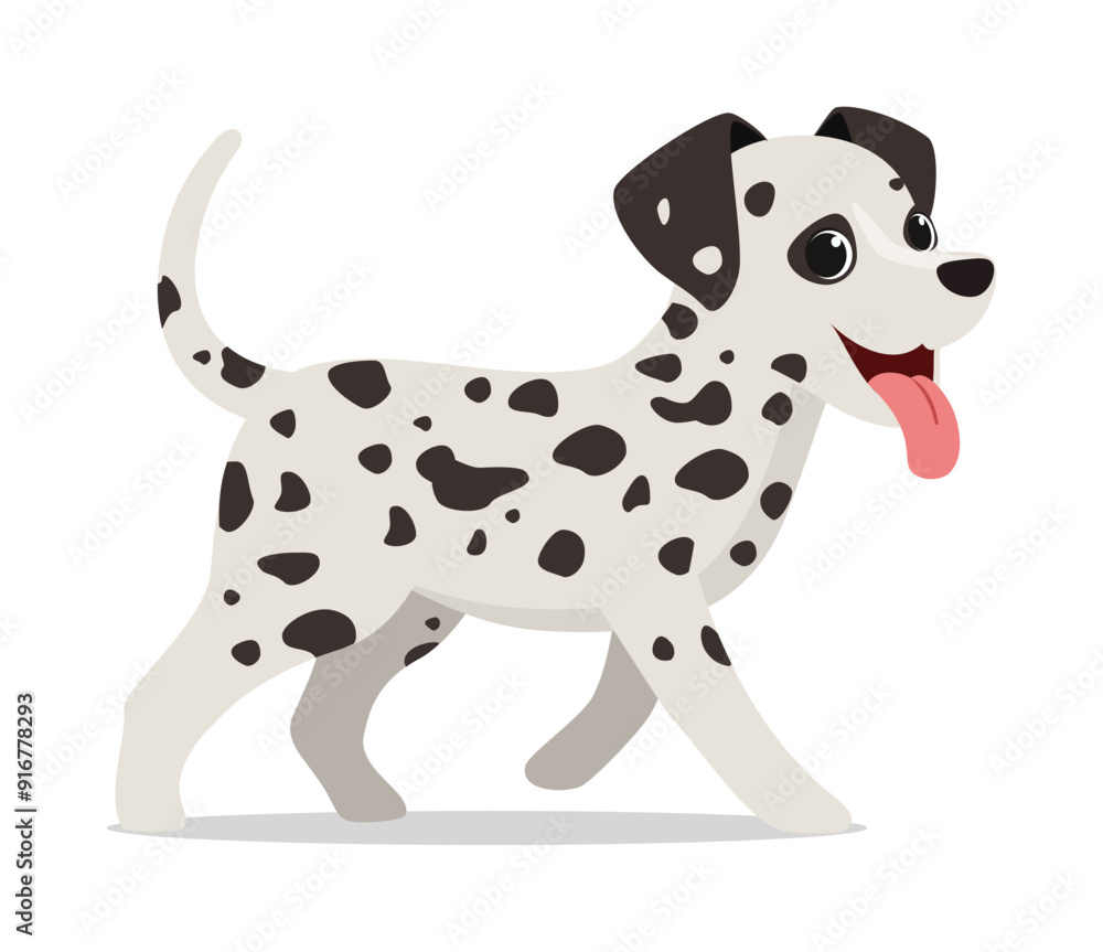 happy cute dalmatian dog with good quality and design happy cute dalmatian dog with good quality and design