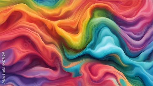 rainbow ink liquid background 