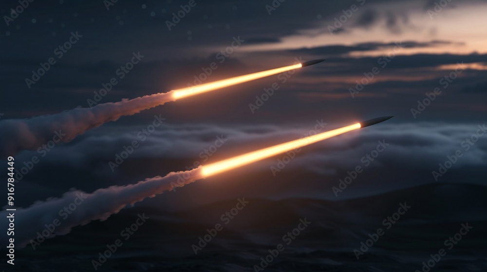 Forces utilizing cuttingedge missiles, demonstrating their strength and advanced technology in a highstakes military conflict 8K , high-resolution, ultra HD,up32K HD Forces utilizing cuttingedge missiles, demonstrating their strength and advanced technology in a highstakes military conflict 8K , high-resolution, ultra HD,up32K HD