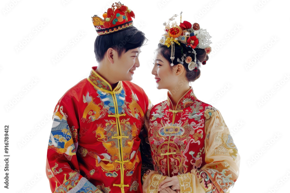 Real Image Showing Native Man and Woman Isolated On Transparent Background Real Image Showing Native Man and Woman Isolated On Transparent Background