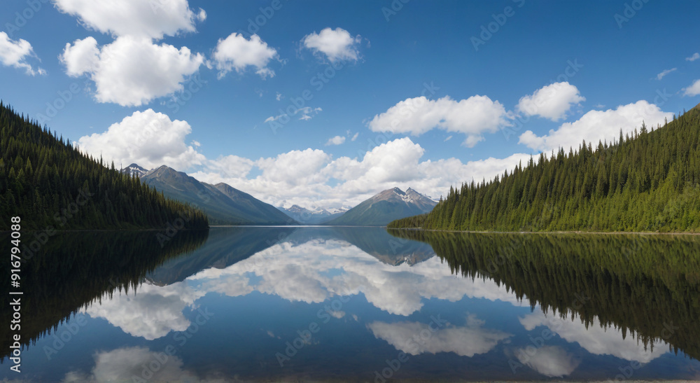 lake and blue sky lake and blue sky