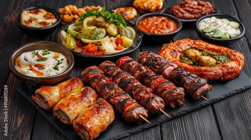 Shashlik - Traditional Russian food