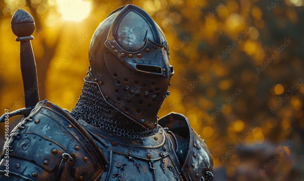 Fantasy armor with medieval theme Fantasy armor with medieval theme