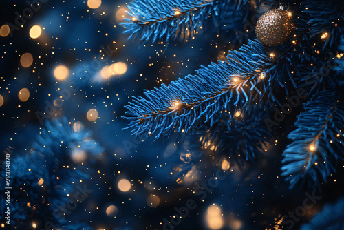 Wallpaper Mural christmas tree decorations, santa claus with gifts, snowman in the snow, christmas gift boxes	 Torontodigital.ca