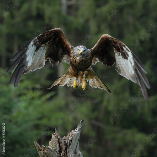 Rotmilan im Flug photo