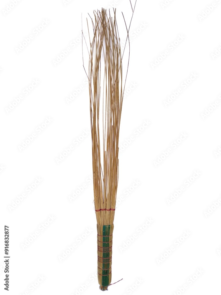 Fototapeta premium a broom stick isolated on white