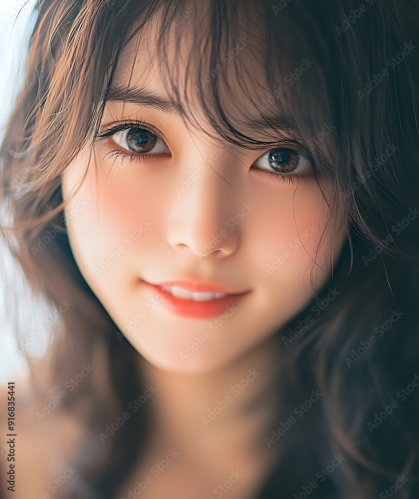 japanese beautiful girl looking at the camera, sweetie smile, bird eye point of view japanese beautiful girl looking at the camera, sweetie smile, bird eye point of view