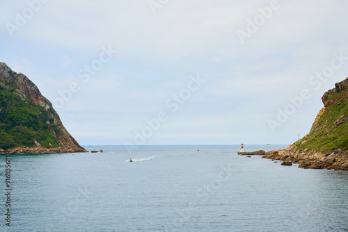Beautiful view of Faro de la plata