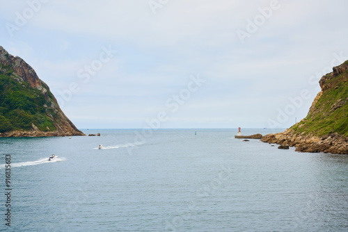 Beautiful view of Faro de la plata