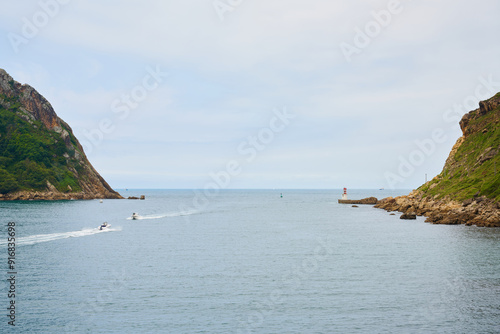 Beautiful view of Faro de la plata