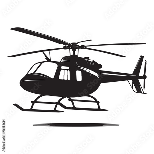 helicopter in flight