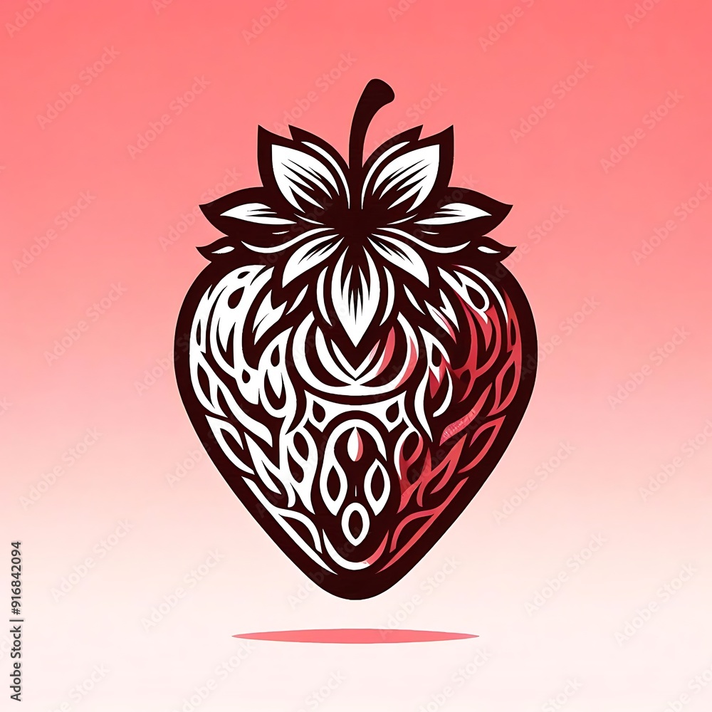 illustration of a strawberry illustration of a strawberry