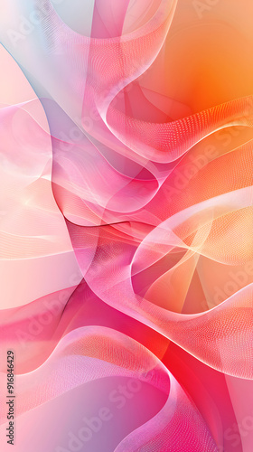 Gradual color blend background illustration