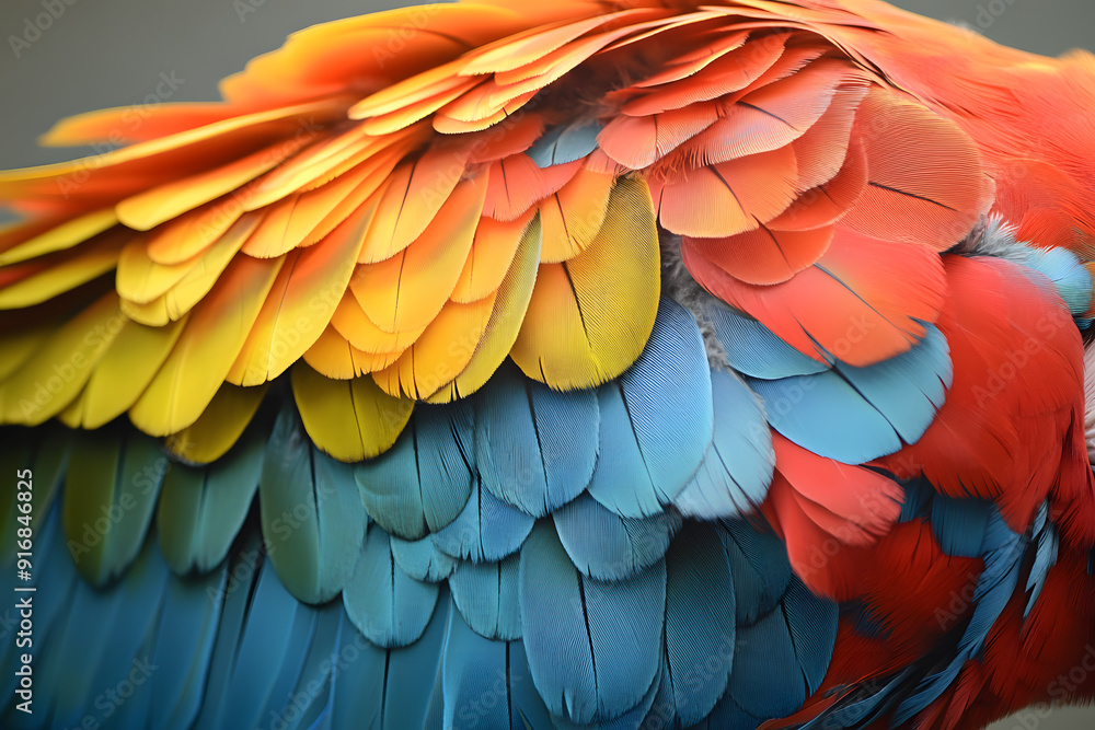 Fototapeta premium Macaw ara parrot