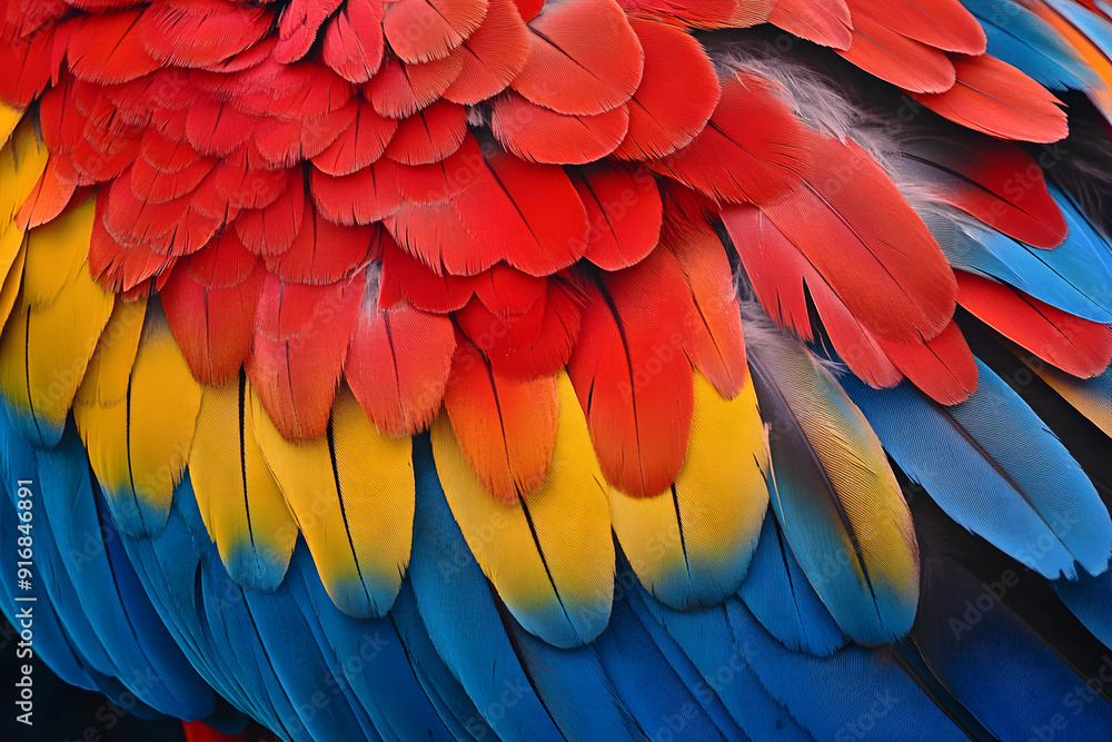 Fototapeta premium Macaw ara parrot