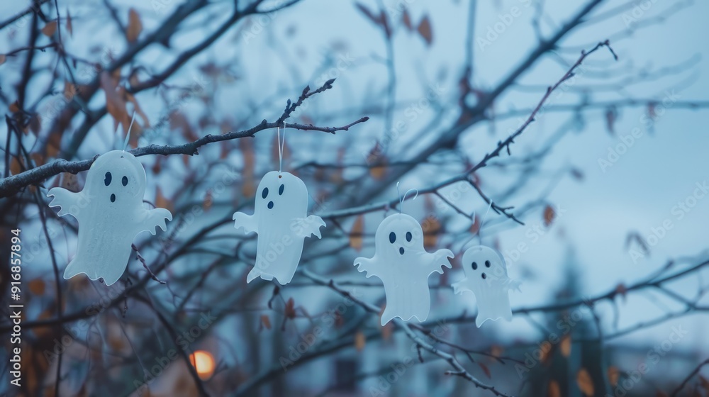 Haunted Halloween Tree: Spooky Branches and Eerie Decor Haunted Halloween Tree: Spooky Branches and Eerie Decor