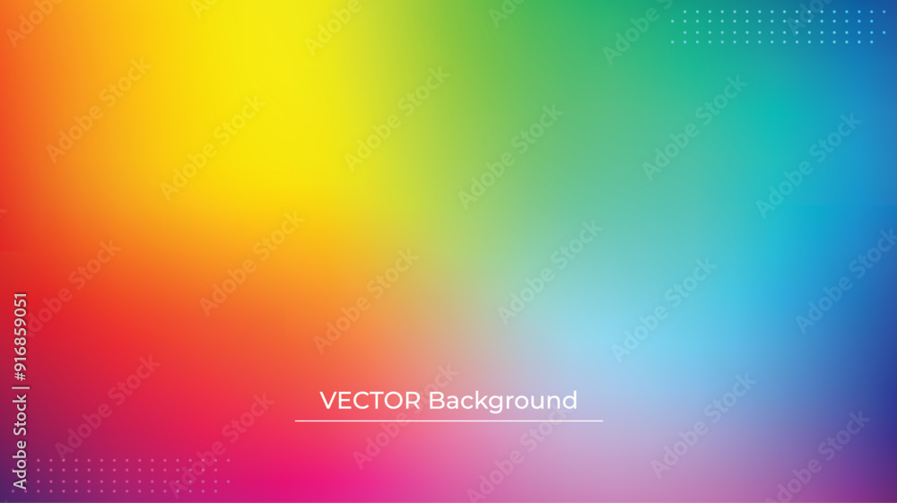 Smooth and blurry colorful gradient mesh background. Modern bright rainbow colors. Easy editable soft colored vector banner template. Premium quality Smooth and blurry colorful gradient mesh background. Modern bright rainbow colors. Easy editable soft colored vector banner template. Premium quality
