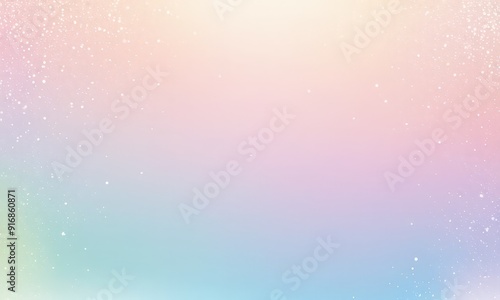 gradient background with gradient pink, purple, and blue hues, featuring scattered white dots and subtle